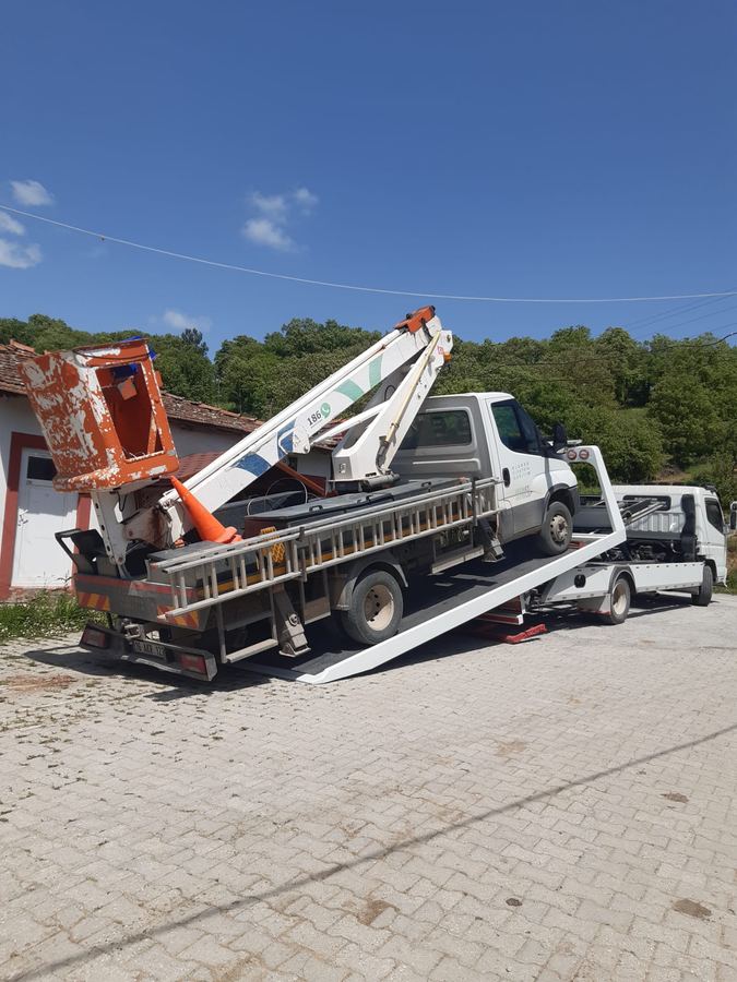 İş makinası taşıma